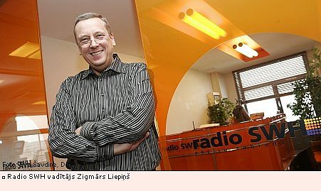 Radio SWH vadītājs Zigmārs Liepiņš